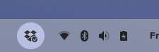 Dropbox indicator